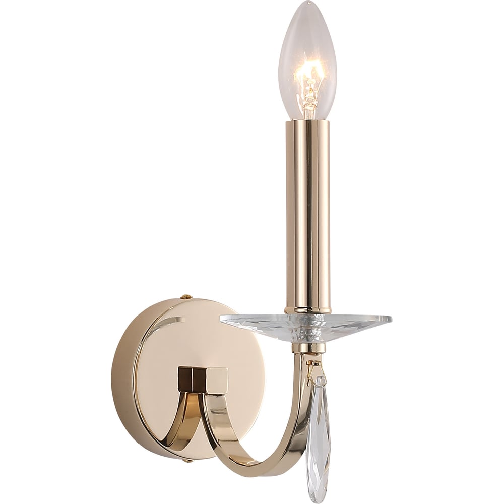Изображение товара Светильник настенный ST Luce Латунь/прозрачный E14*1 40W SL1405.201.01