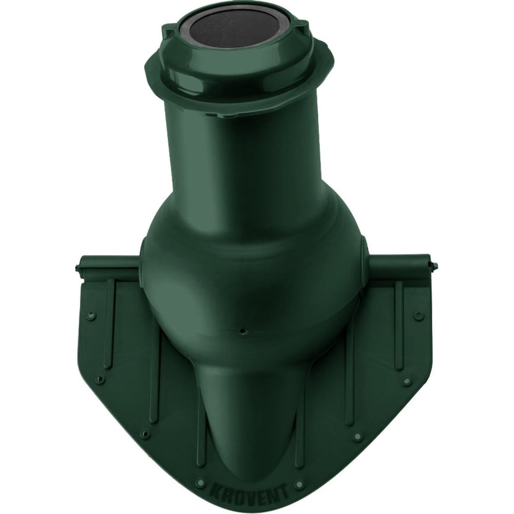 Выход канализации коньковый KROVENT Pipe-Cone 125/100 зеленый 836287