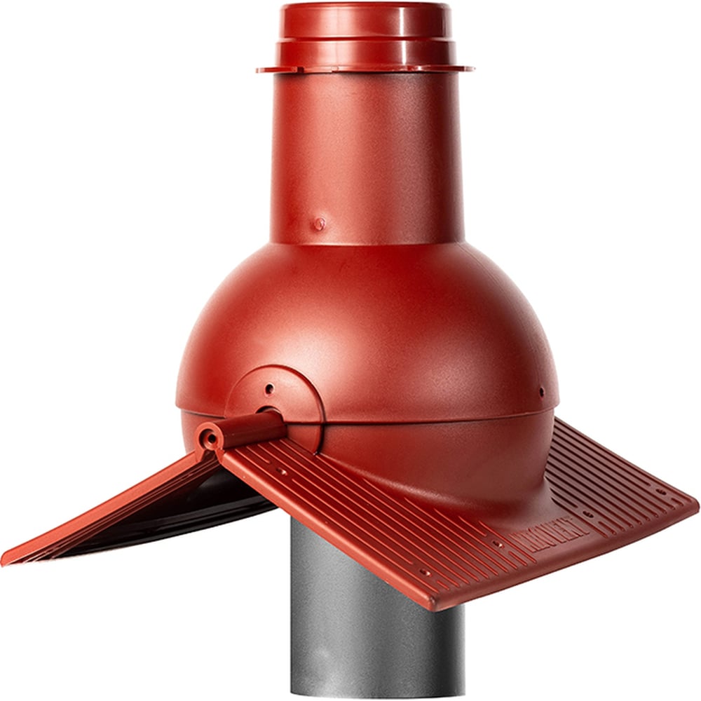 Выход канализации коньковый KROVENT Pipe-Cone красный 291963