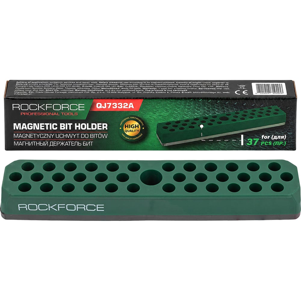 Изображение товара Держатель магнитный Rockforce для бит на 37 предметов RF-QJ7332A(66316) Изображение товара Держатель магнитный Rockforce для бит на 37 предметов RF-QJ7332A(66316)