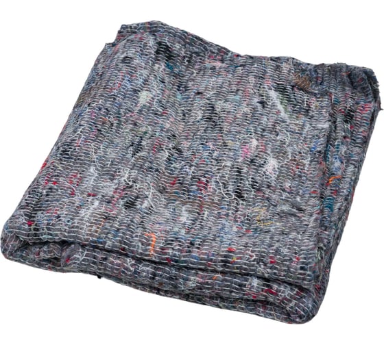 Изображение товара Тряпка для пола РемоКолор хлопковая, серая, 60x80 см 20-7-004