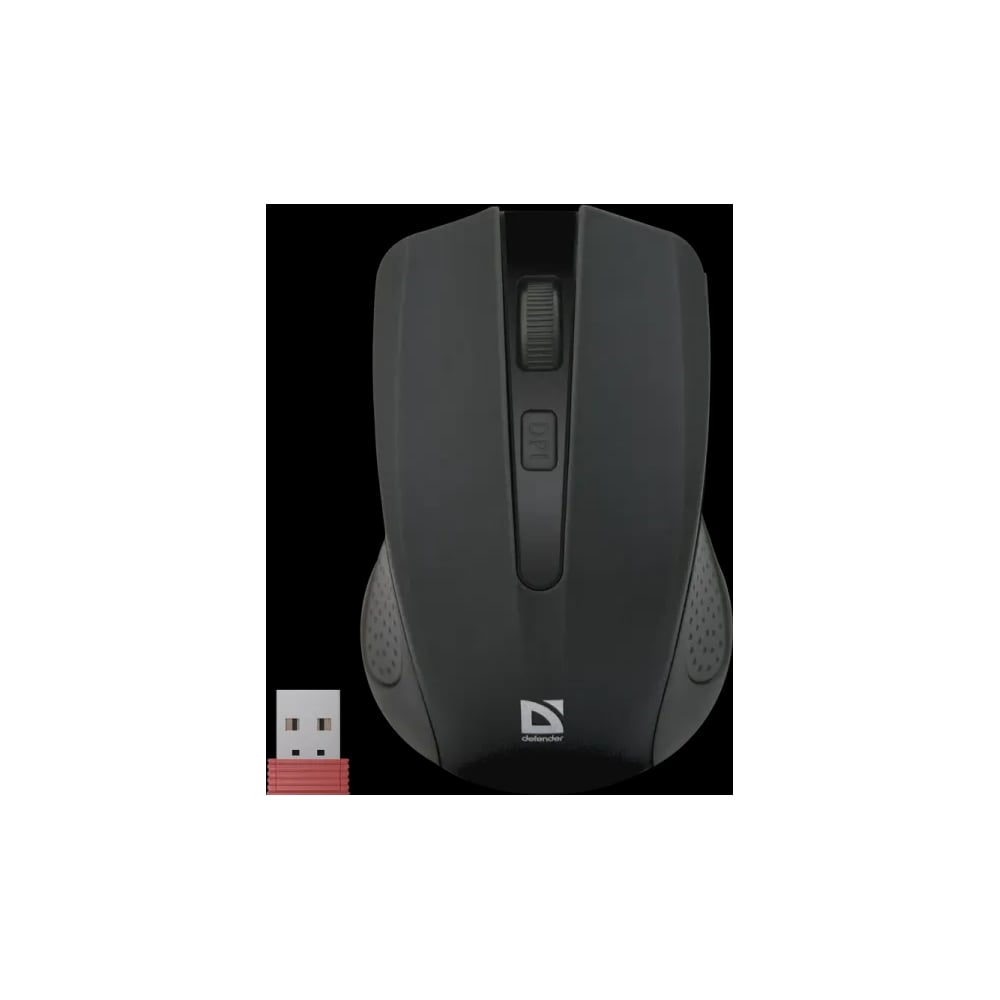 Изображение товара Беспроводная оптическая мышь Defender Accura MM-935 черный, 4 кнопки, 800-1600 dpi 52935 Изображение товара Беспроводная оптическая мышь Defender Accura MM-935 черный, 4 кнопки, 800-1600 dpi 52935