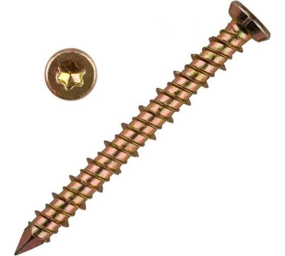 Изображение товара Шуруп по бетону МЕТАЛЛСЕРВИС 7.5x152 100 шт. 1230715