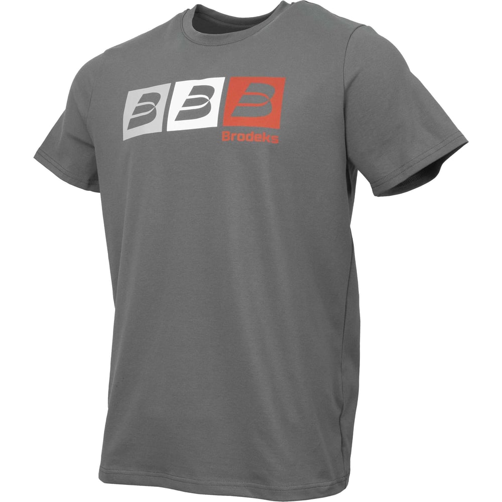 Футболка Brodeks KS705, серый, XXXL KS705GREY3XL