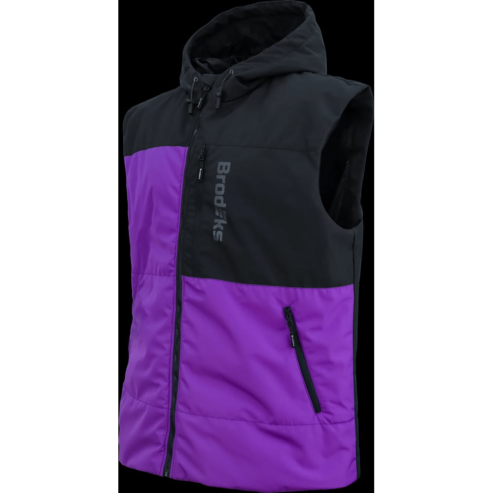 Изображение товара Утепленный жилет Brodeks Urban KW133, фиолетовый/черный, XL KW133PURPLEXL
