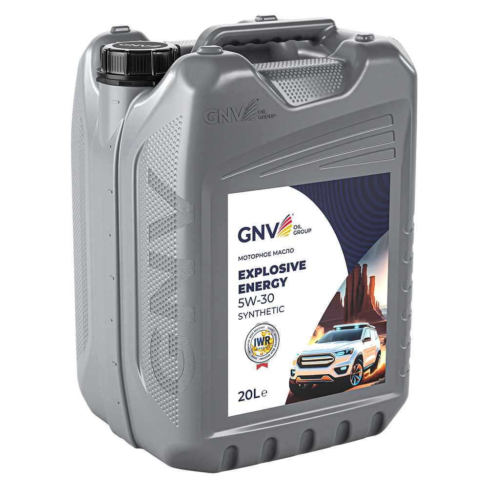 Изображение товара Масло моторное GNV Explosive Energy 5W-30 Synthetic A5/B5 Ford, 20 л GEE1010453040120530020 Изображение товара Масло моторное GNV Explosive Energy 5W-30 Synthetic A5/B5 Ford, 20 л GEE1010453040120530020