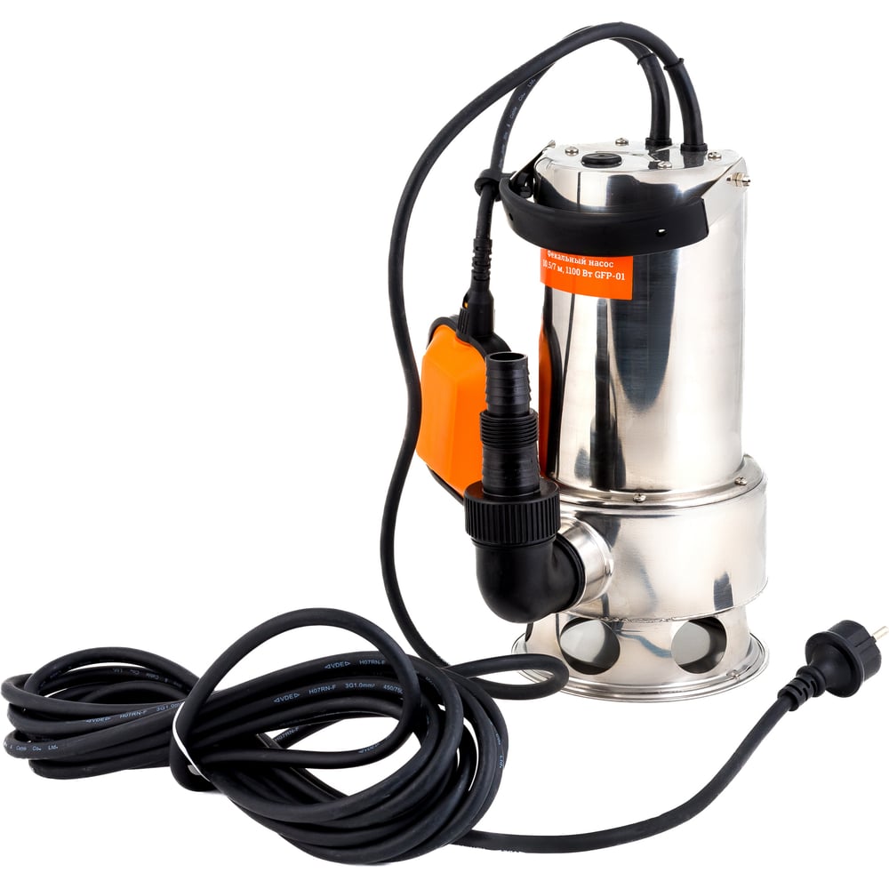 Изображение товара Фекальный насос Gigant GFP-01 1100 Вт погружной для загрязненной воды