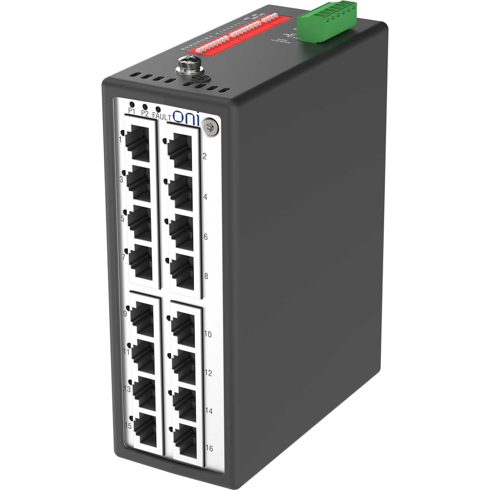 Коммутатор промышленный неуправляемый ONI ISU-430 16FE ISU-430-16FE000000000