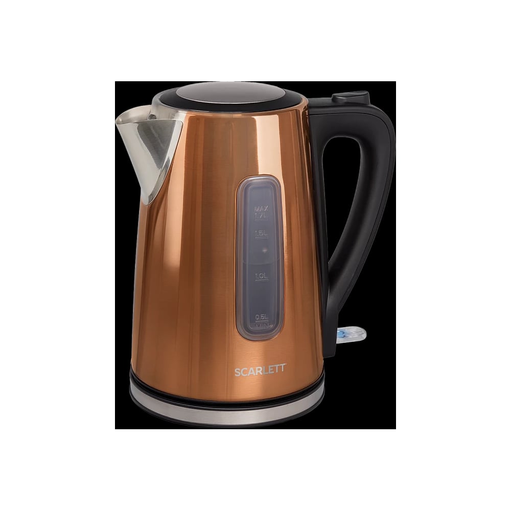 Чайник электрический Scarlett 2200 Вт, 1,7л, нейлоновый фильтр, контроллер STRIX SC-EK21S106