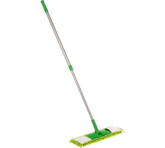 Изображение товара Швабра РемоКолор с насадкой из микрофибры 42x14 см, телескопическая рукоятка до 120 см 60-2-300