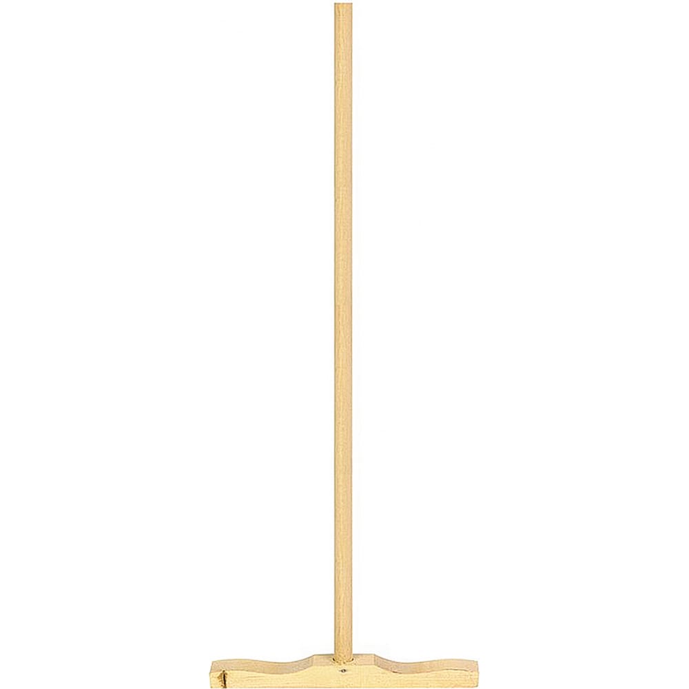 скалка деревянная 40×6 см фигурные ручки Деревянная швабра РемоКолор