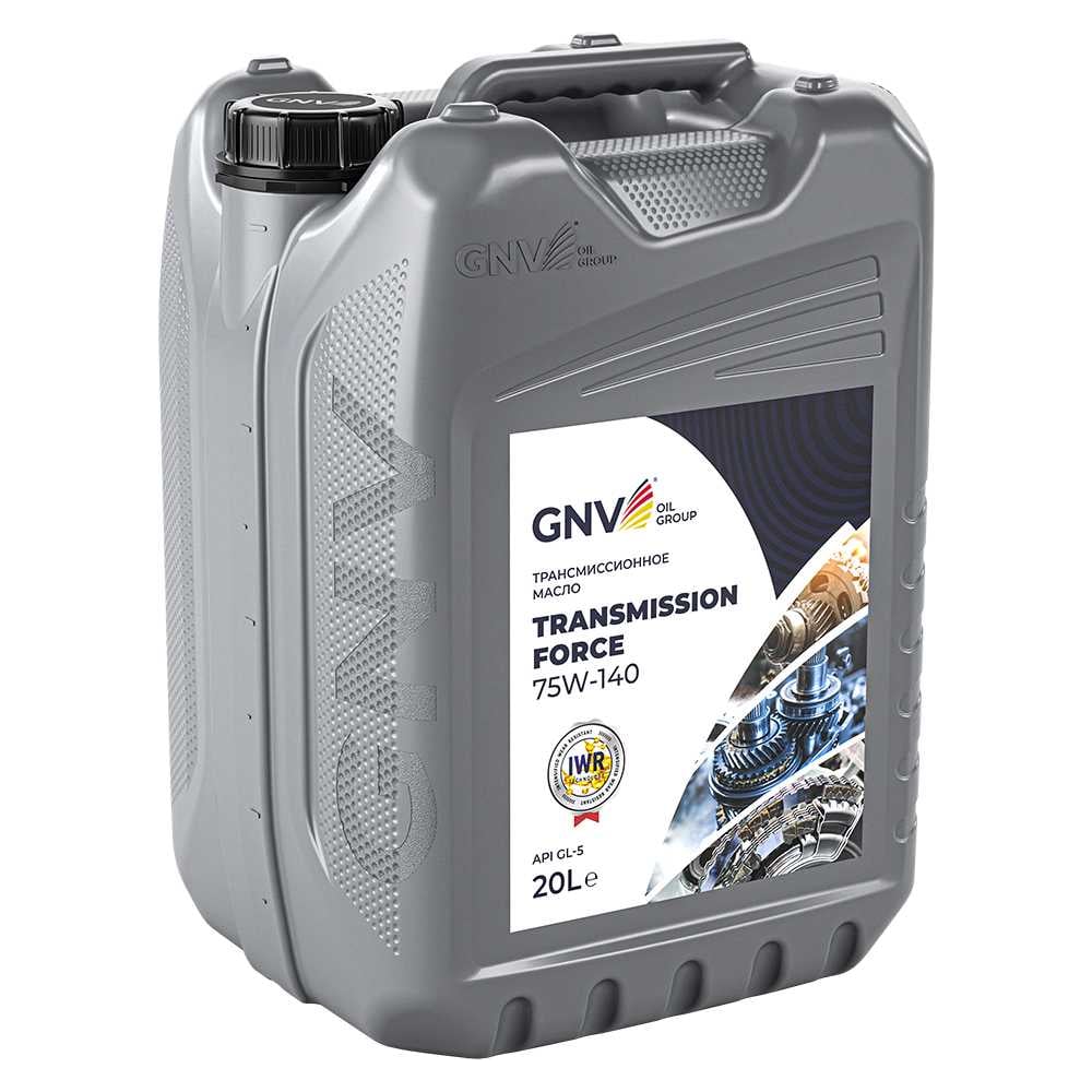 Изображение товара Трансмиссионное масло GNV Transmission Force 75W-140 GL-5/MT-1, 20 л GTF1112202111175140020 Изображение товара Трансмиссионное масло GNV Transmission Force 75W-140 GL-5/MT-1, 20 л GTF1112202111175140020