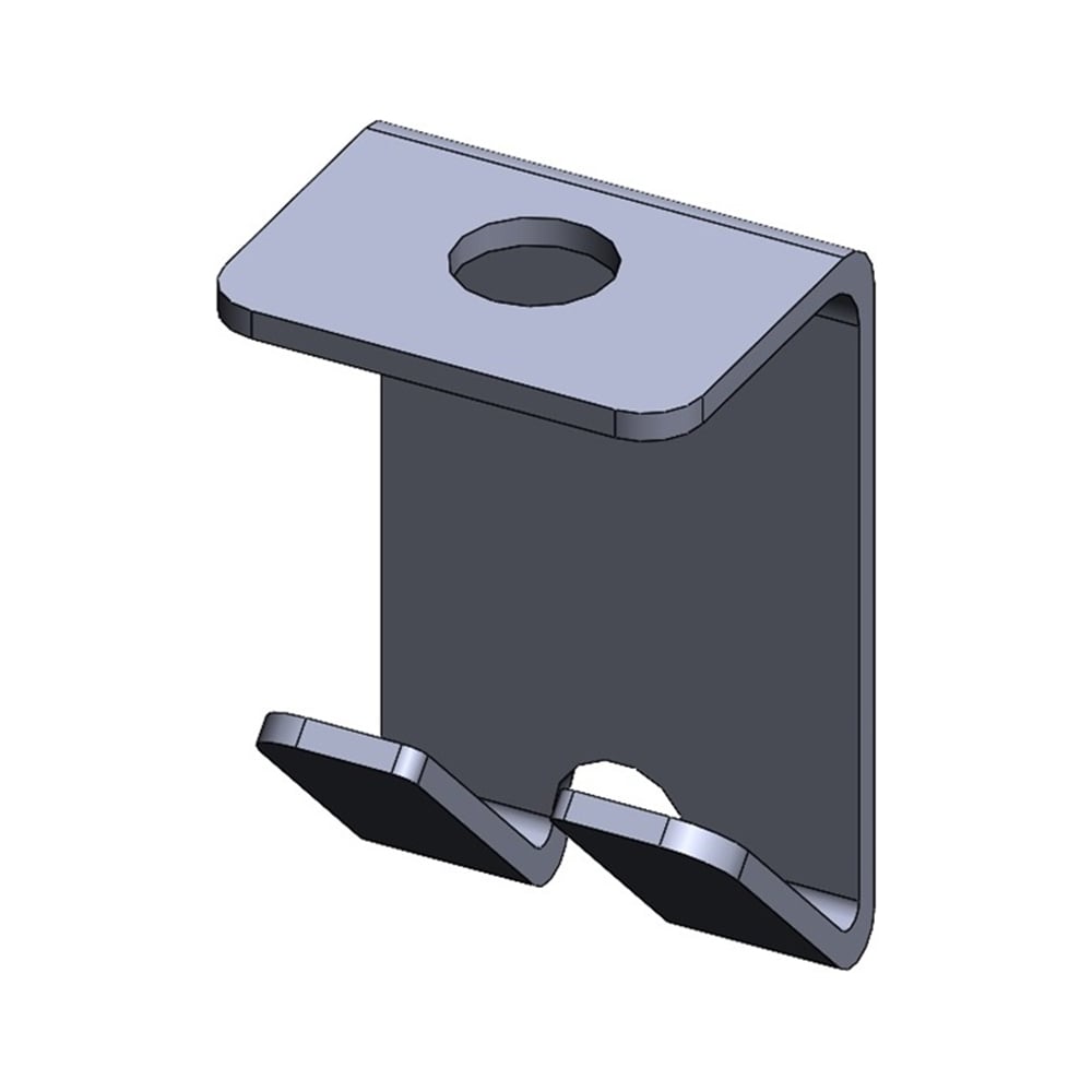 Крюк подвеса CABLIDERTRAYS под шпильку, нержавеющая сталь КПШн AISI 304