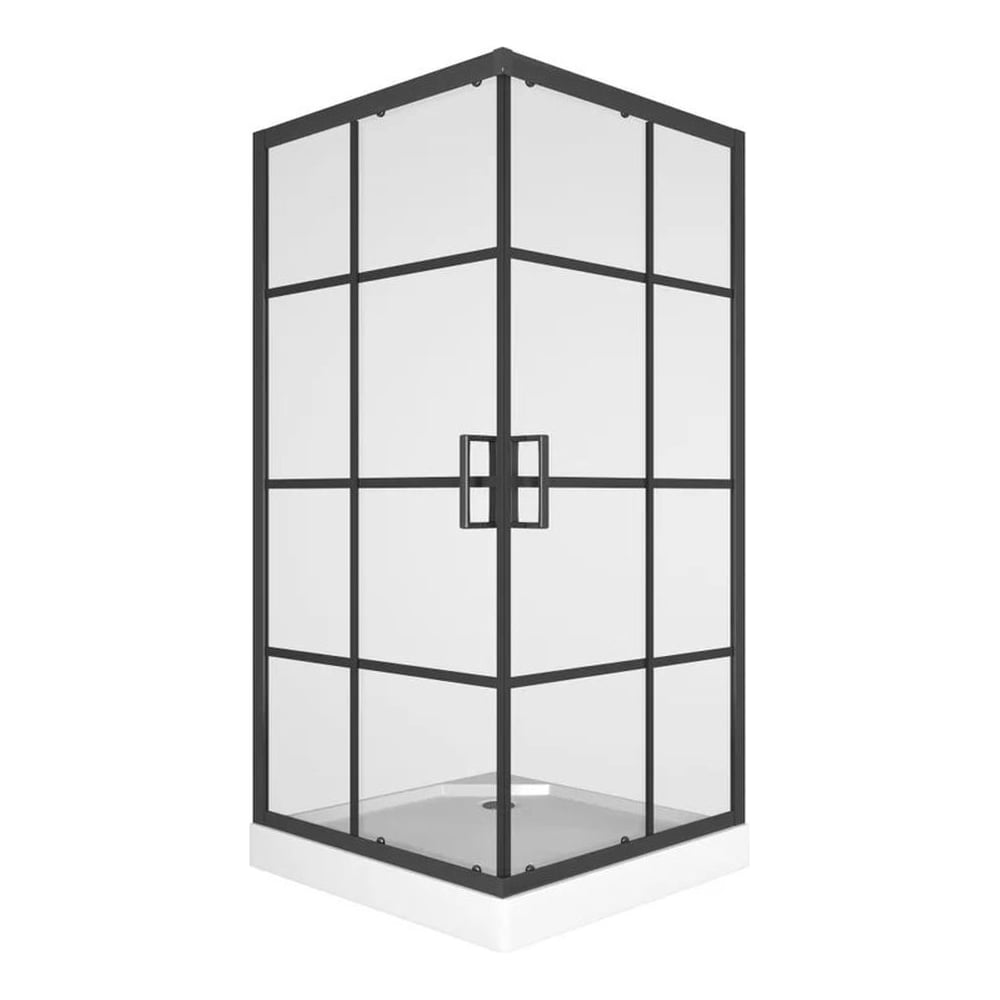 Изображение товара Душевой уголок квадратный Bauedge BAU Stil square 800x800x1950 мм, поддон 125 мм TY0046 Изображение товара Душевой уголок квадратный Bauedge BAU Stil square 800x800x1950 мм, поддон 125 мм TY0046