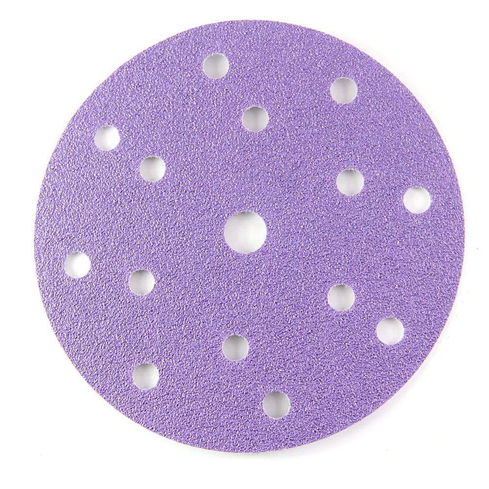 Круг шлифовальный PremFix Ceramic Velcro P60 (150мм/15 отв), упак. 50 шт BT77.6.15H.060