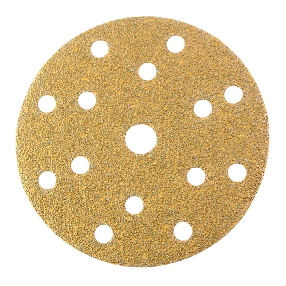 Круг шлифовальный PremFix Ceramic Gold Velcro P220 (150мм/15 отв), упак. 100 шт B6561220