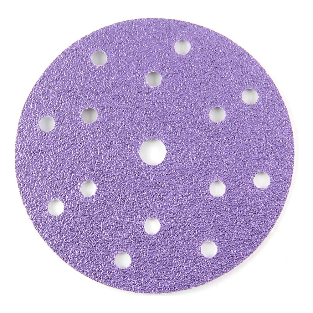 Круг шлифовальный PremFix Ceramic Velcro P40 (150мм/15 отв), упак. 50 шт BT776140