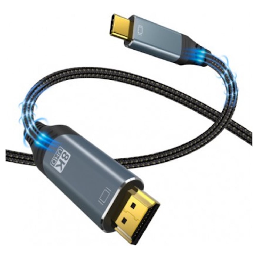 Кабель-переходник KS-is 8K USB Type C в HDMI KS-792