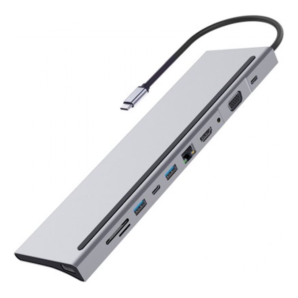 Док станция KS-is USB-C 11 в 1 KS-474