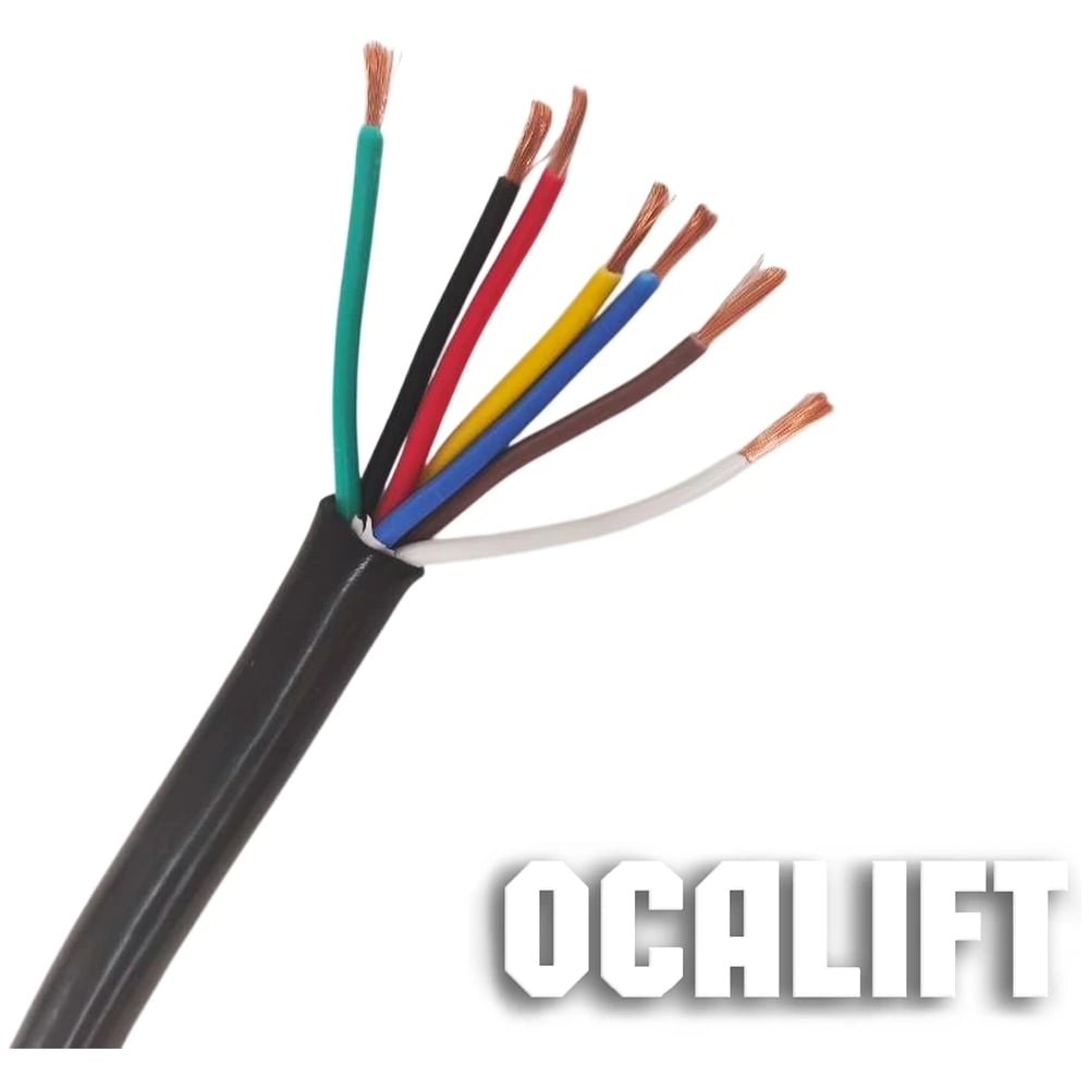 Кабель силовой OCALIFT RVV 7х1,55 мягкий (м) rvv7x15