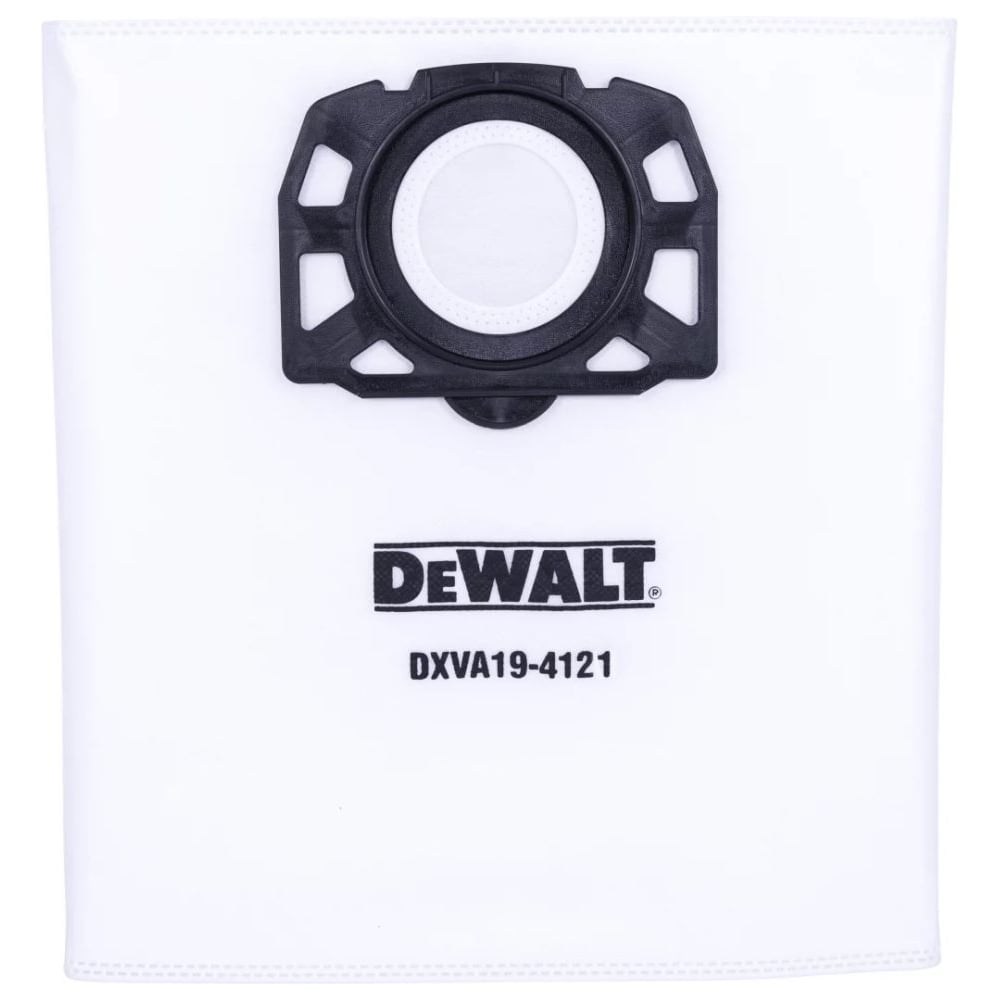 Мешок для пылесоса Dewalt DXVA19-4120, текстильный, для моделей 23-38 л, 3 шт DXVA19-4121