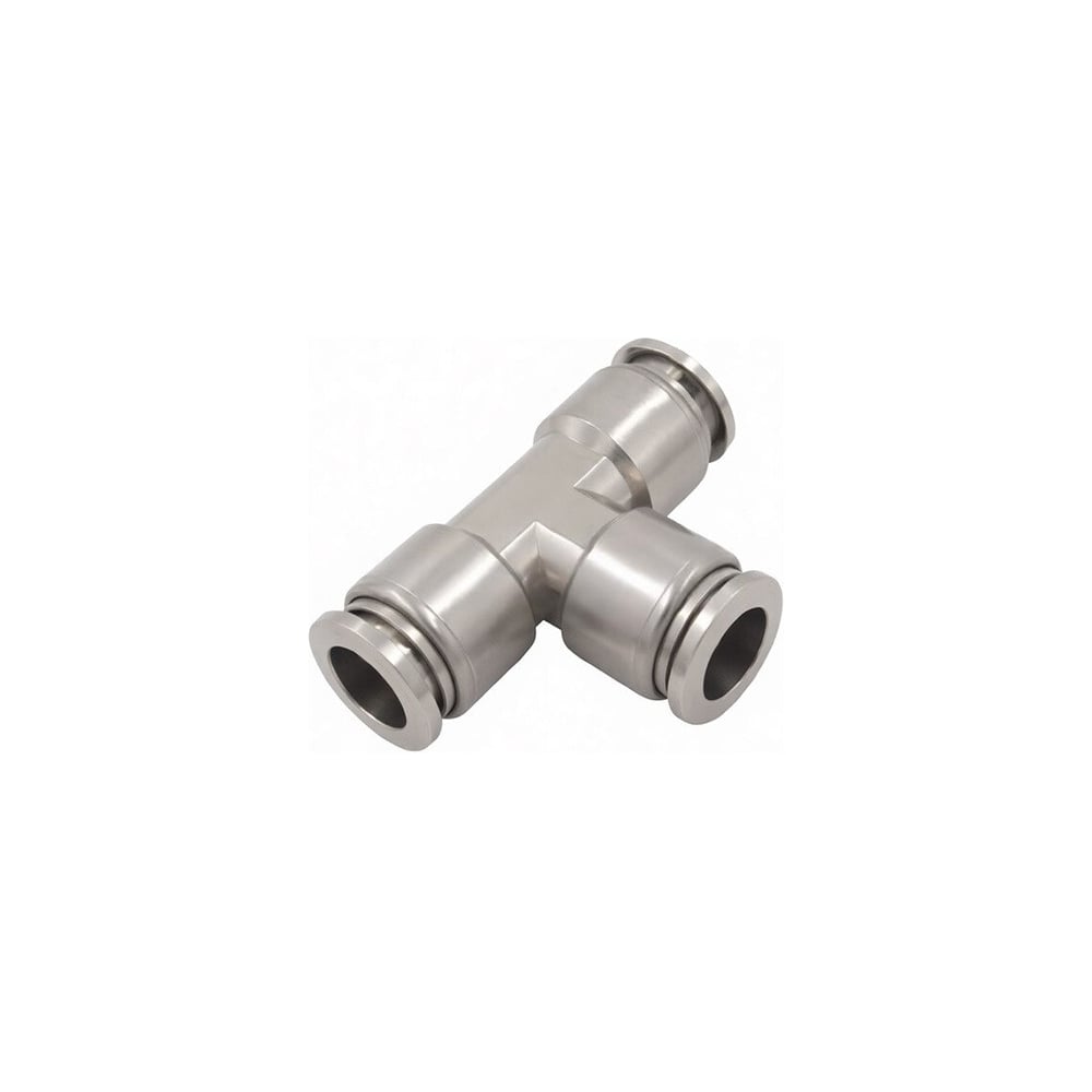 TФитинг цанговый Т-образный TITAN LOCK, 12 мм, нерж.сталь, тип PUT, TLP-PUT12SS