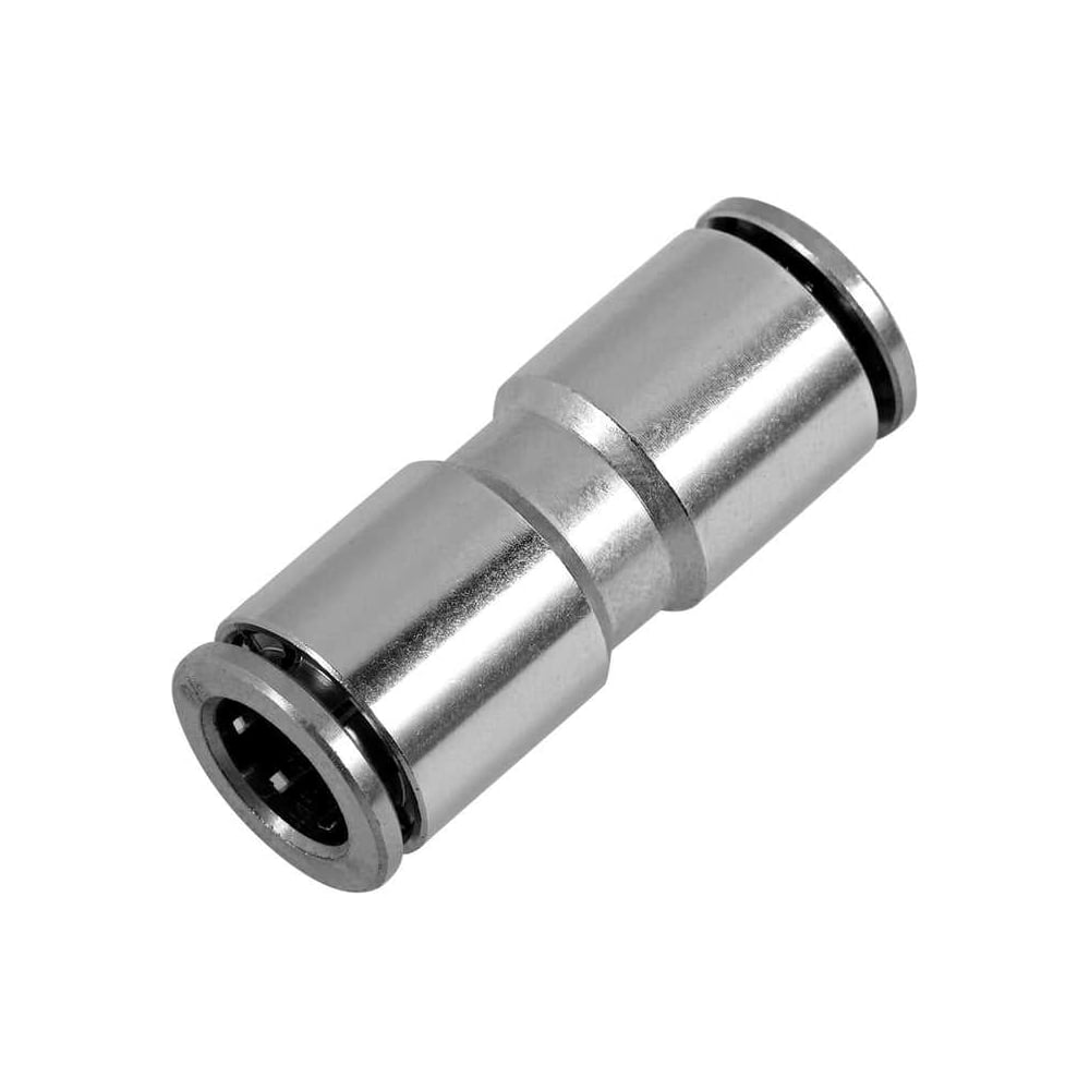 Фитинг цанговый прямой TITAN LOCK, 16 мм, нерж.сталь, тип PUC, TLP-PUC16SS