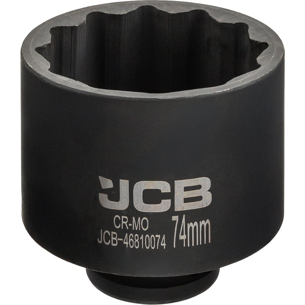 Головка ударная глубокая JCB 74мм (12гр.), 3/4 JCB-46810074(62544)