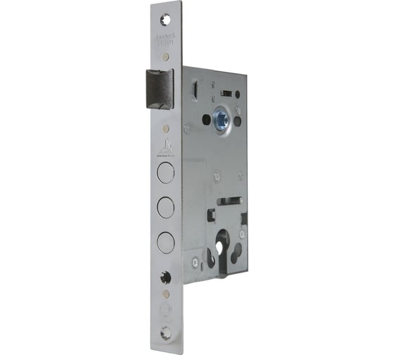 Изображение товара Корпус цилиндрового замка Doorlock DL8252С/52/85мм, хромированная фронтальная планка 26х231мм, реверсивный, диаметр ригелей 14мм 75701