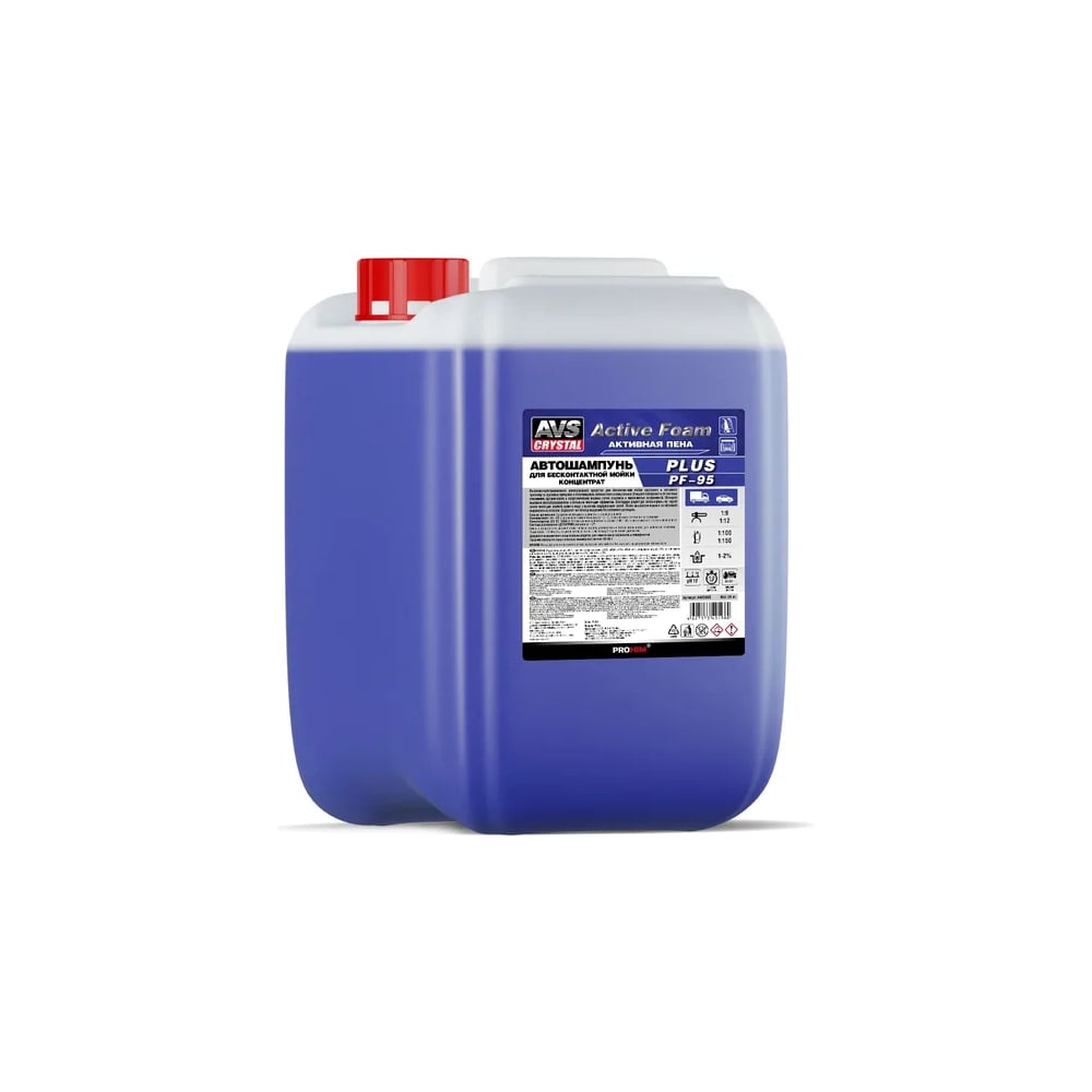 Автошампунь для б/к мойки Прохим AVS Active Foam 1:9-12 PF-95 PLUS 24 кг A40598S