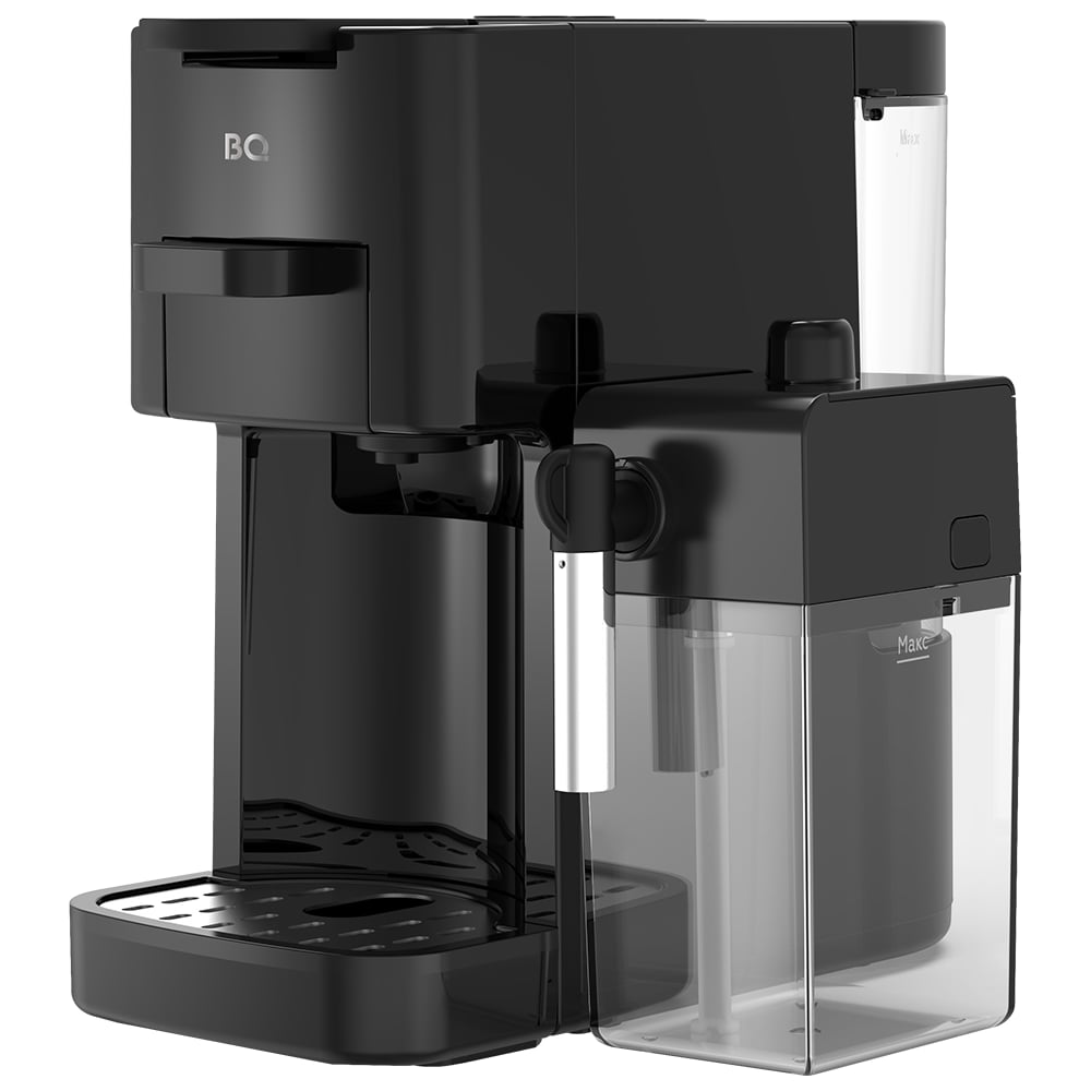 Изображение товара Кофеварка капсульная BQ CCM1065A, Чёрный 86217117 Изображение товара Кофеварка капсульная BQ CCM1065A, Чёрный 86217117