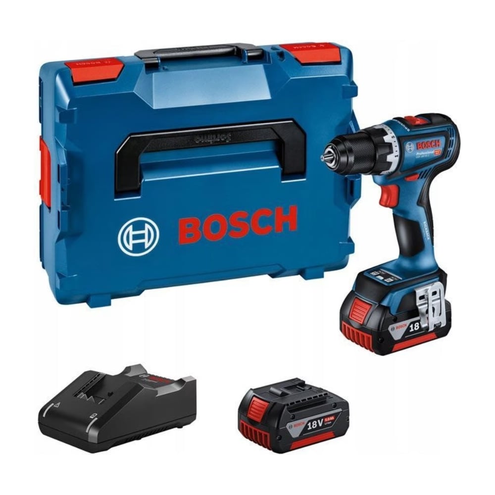 Изображение товара Аккумуляторная дрель-шуруповерт Bosch GSR 18V-90 C 06019K6006