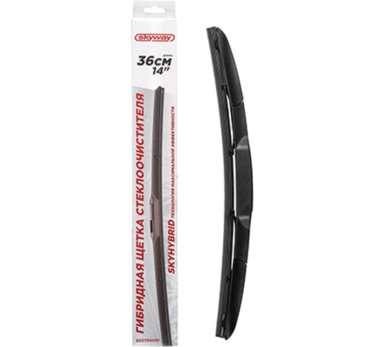 Изображение товара Щетка стеклоочистителя гибридная 36 см, 14" SKYWAY S02705001