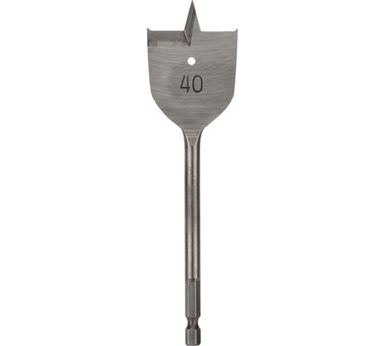 Изображение товара Сверло перовое по дереву (40x152 мм; шестигранный хвостовик) KRANZ KR-91-0677