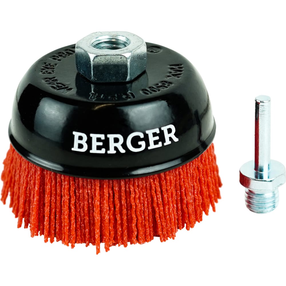 Чашеобразная кордщетка Berger BG быстрорежущее сверло по металлу berger bg