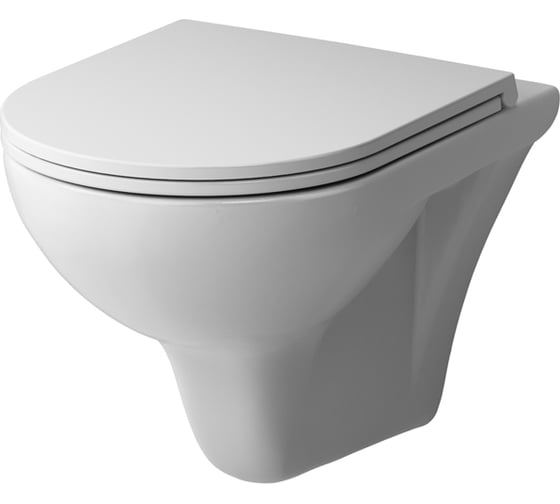 Изображение товара Подвесной унитаз с сиденьем микролифт AM.PM Gem FlashClean C901700SC