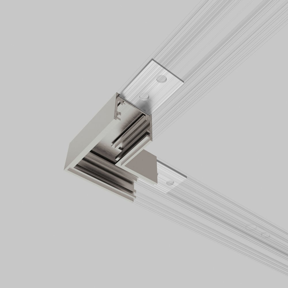 Изображение товара Коннектор угловой Elektrostandard Line Magnetic для накладного шинопровода 85224/00 никель a072709 Изображение товара Коннектор угловой Elektrostandard Line Magnetic для накладного шинопровода 85224/00 никель a072709
