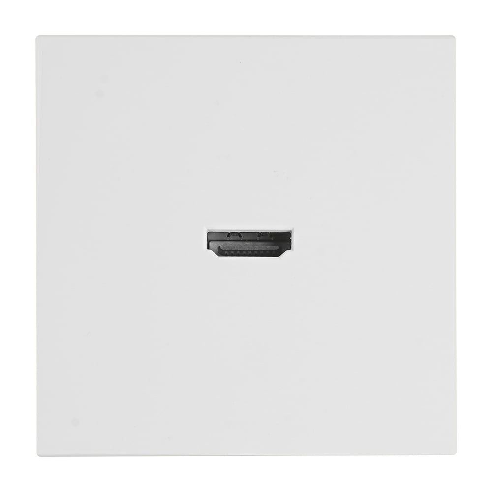 Изображение товара Розетка HDMI STEKKER 2.0 Type A (механизм), серия Мия, RST00-3118-01, белая ма 50827 Изображение товара Розетка HDMI STEKKER 2.0 Type A (механизм), серия Мия, RST00-3118-01, белая ма 50827