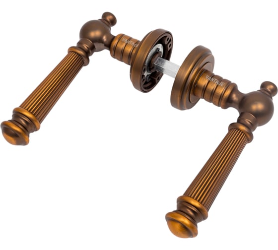 Изображение товара Ручка дверная алюминиевая кофе Вантаж V83ACF AL