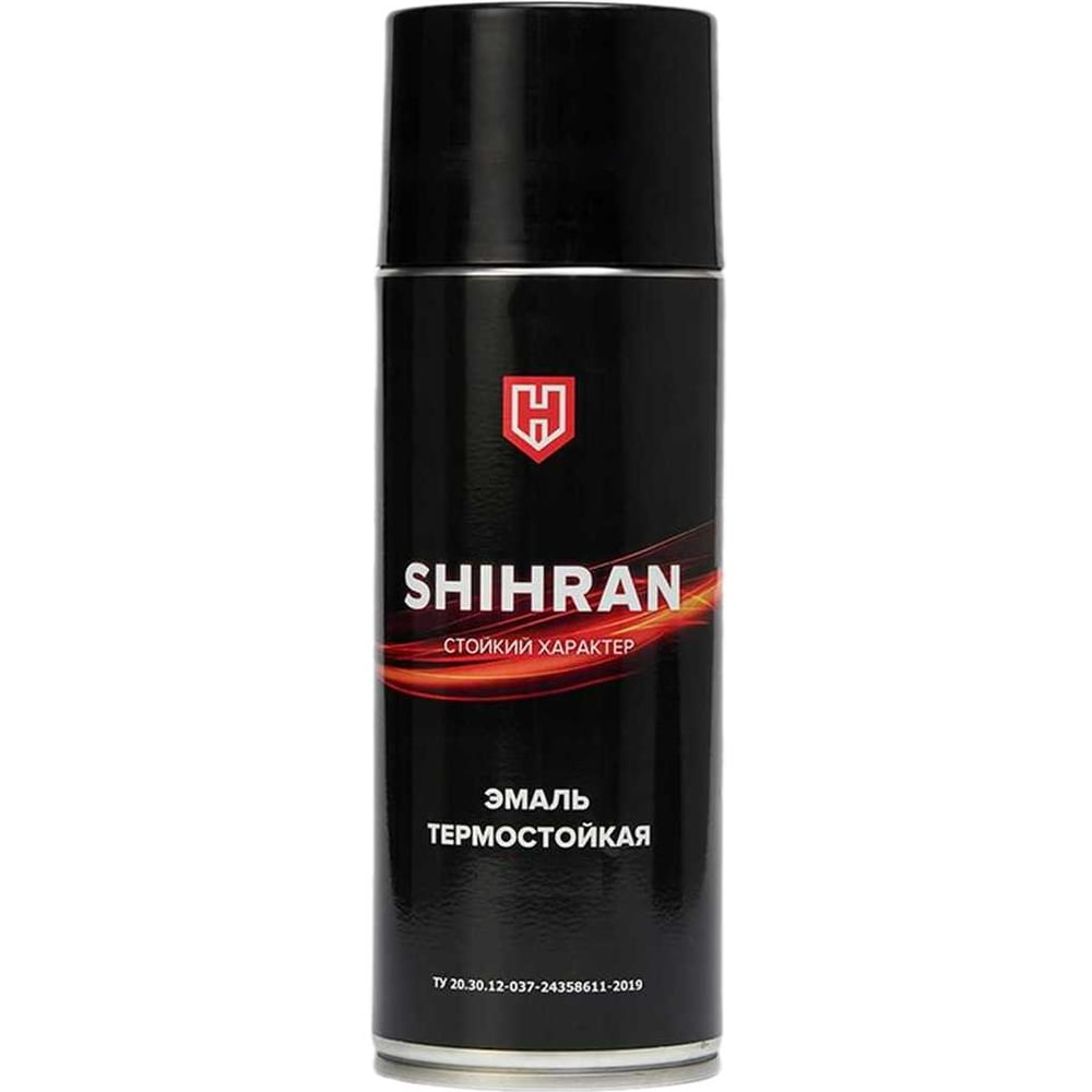Изображение товара SHIHRAN эмаль термостойкая аэрозоль темно-серая RAL 7024 до +400C 00000008095 Изображение товара SHIHRAN эмаль термостойкая аэрозоль темно-серая RAL 7024 до +400C 00000008095
