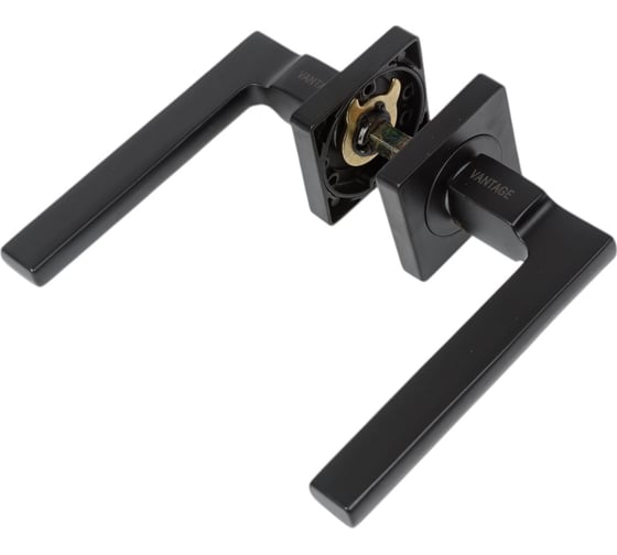 Изображение товара Ручка дверная алюминиевая черный Вантаж V53BL AL