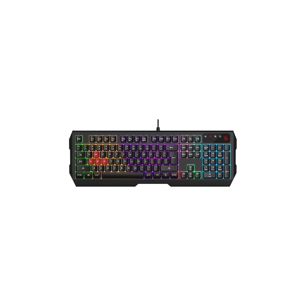Изображение товара Клавиатура A4TECH B135N черный USB for gamer LED кабель 1.8м 1805390