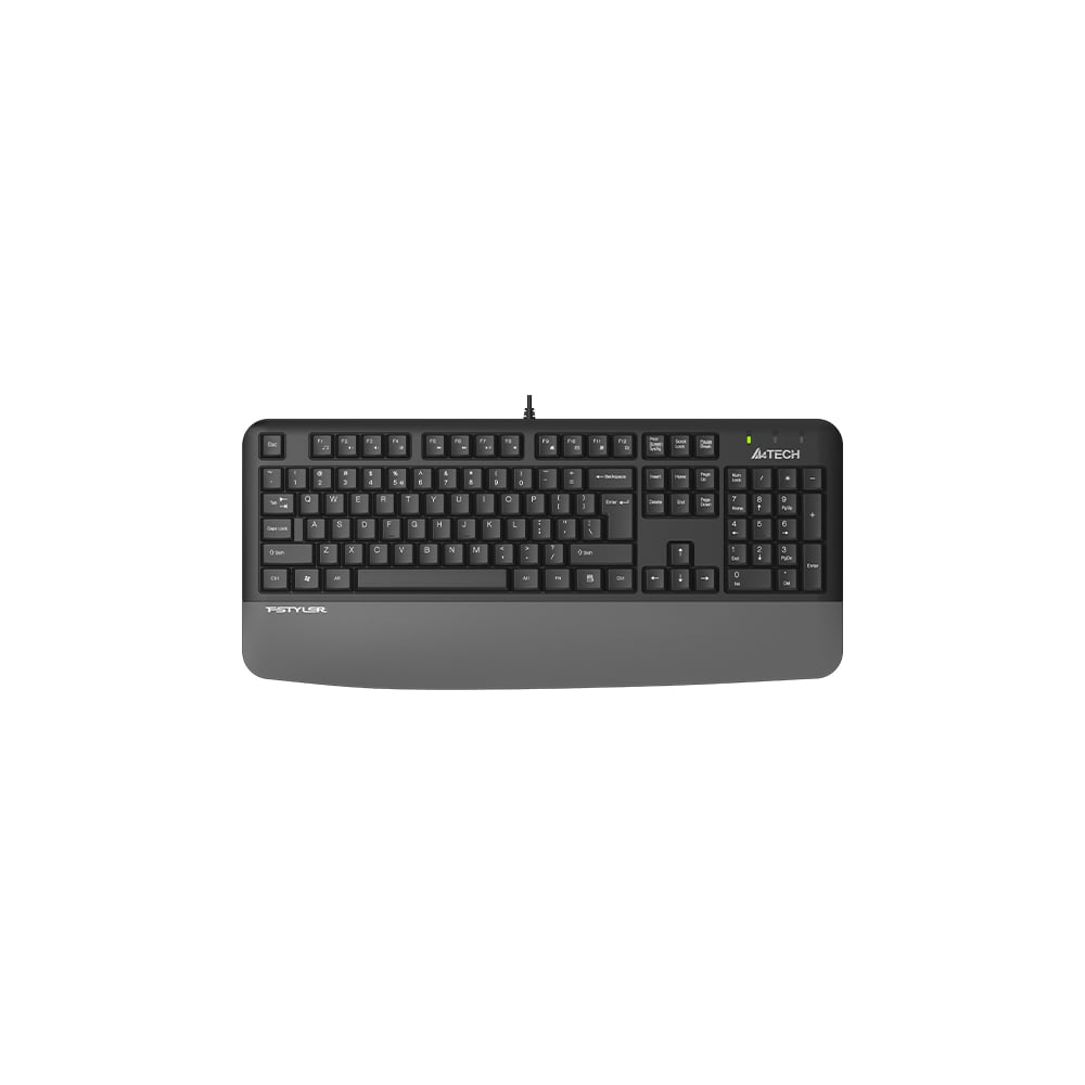 Изображение товара Клавиатура A4TECH Fstyler FK20 серый USB Multimedia (FK20) кабель 1.5м 2130410