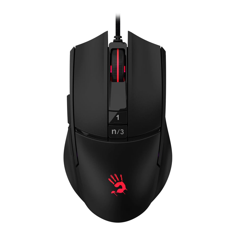 Изображение товара Мышь A4TECH Bloody L65 Max черный оптическая 12000dpi USB 6but (L65 MAX/STONE BLACK) 1808885 Изображение товара Мышь A4TECH Bloody L65 Max черный оптическая 12000dpi USB 6but (L65 MAX/STONE BLACK) 1808885