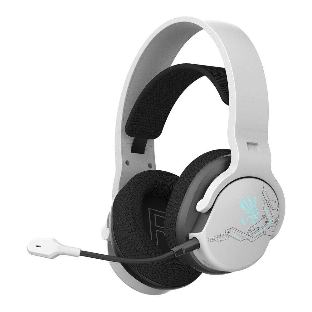 Изображение товара Наушники с микрофоном A4TECH Bloody GR370 белый мониторные BT/Radio/3.5mm (GR370) 1992262 Изображение товара Наушники с микрофоном A4TECH Bloody GR370 белый мониторные BT/Radio/3.5mm (GR370) 1992262