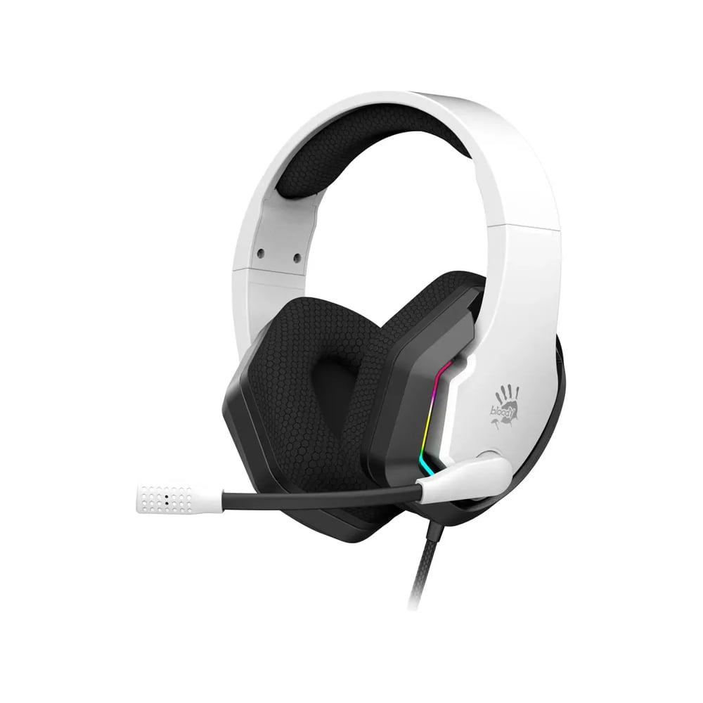 Изображение товара Наушники с микрофоном A4TECH Bloody G260p белый/черный 2м мониторные USB (G260P) 1973160 Изображение товара Наушники с микрофоном A4TECH Bloody G260p белый/черный 2м мониторные USB (G260P) 1973160