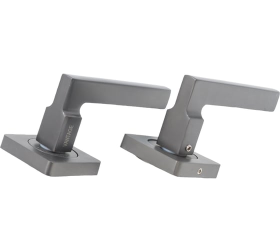 Изображение товара Ручка дверная алюминиевая графит Вантаж V53GR AL