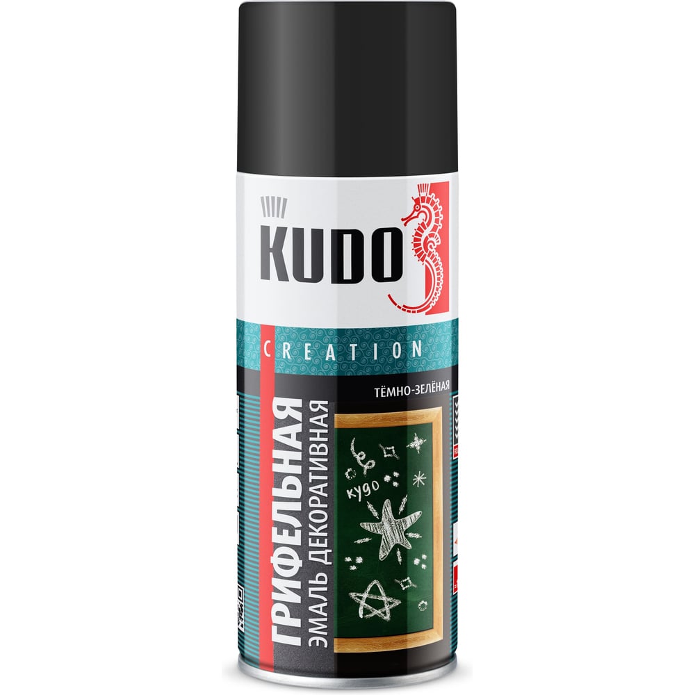 Изображение товара Эмаль грифельная декоративная KUDO черная, 0,52 мл, KU-C301