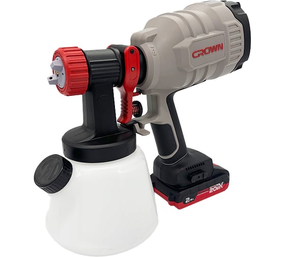 Изображение товара Краскопульт аккумуляторный Crown CT26028HX-2S