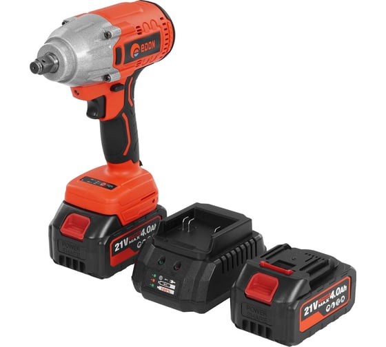 Изображение товара Гайковерт ударный аккумуляторный Edon UAW-21/500CBL бесщеточный 28530